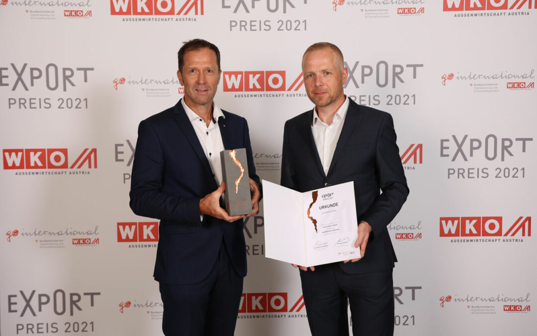 Augmensys gewinnt den Exportpreis 2021!